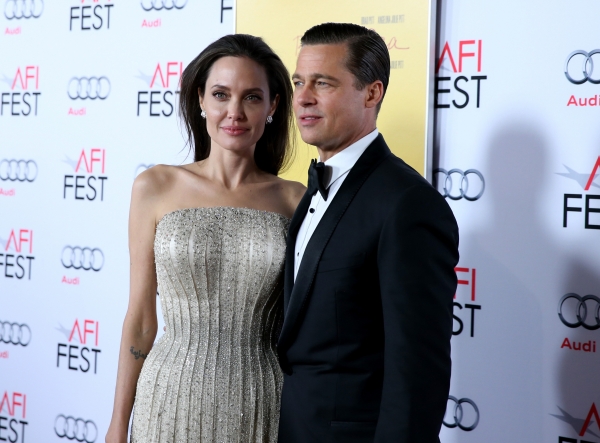 Angelina Jolie and Brad Pitt