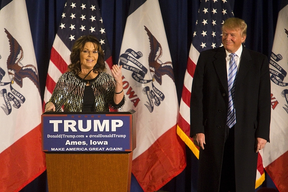 Sarah Palin Endorses Fellow Republican Donald Trump; Real Estate Mogul Says He's Her No. 1 Fan