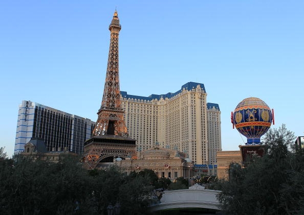 A general view of the Paris Hotel & Casino in Las Vegas, which is one of the venues of DEF CON 23.