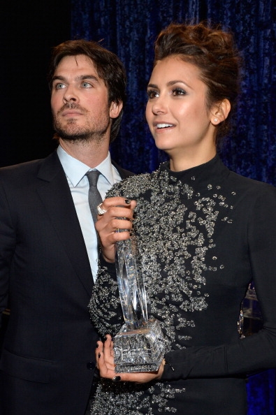 Ian Somerhalder and Nina Dobrev