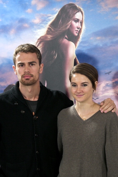 Woodley shailene james theo together and Insurgent's Theo