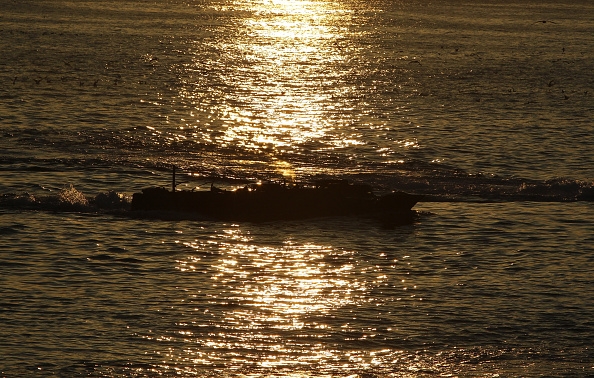 Pohang seashore in southeast coast of the Korean Peninsula, the coastal town has been issued with red tide advisory on August 15