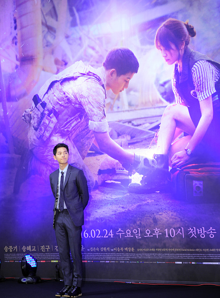 Song Joong Ki - Descendants of the Sun Poster for Sale by fancyitup