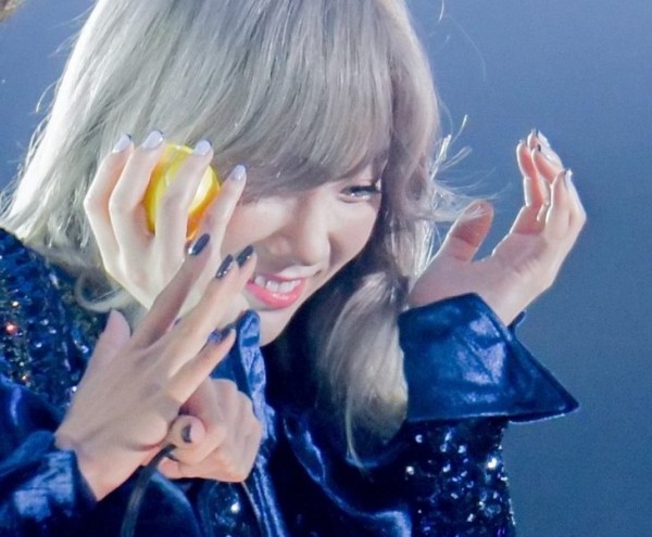 Taeyeon's Reaction