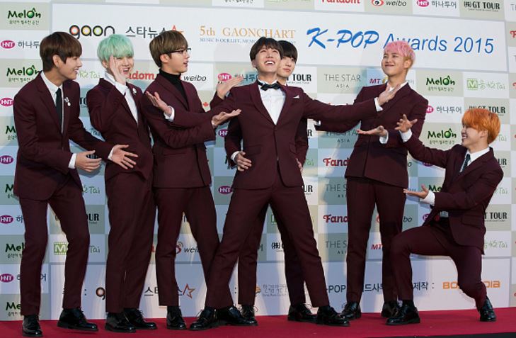 Gaon Chart Kpop Awards 2016 Bts