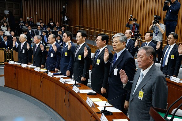 Ex-president Park Geun-hye was impeached late last year, removed from office in March and her corruption trial got underway this week.