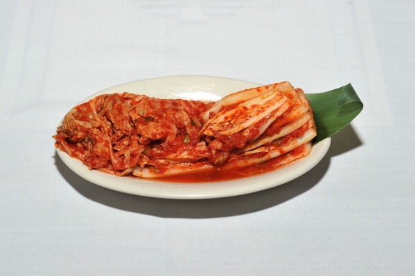 kimchi is, perhaps, the most popular side dish in Korea