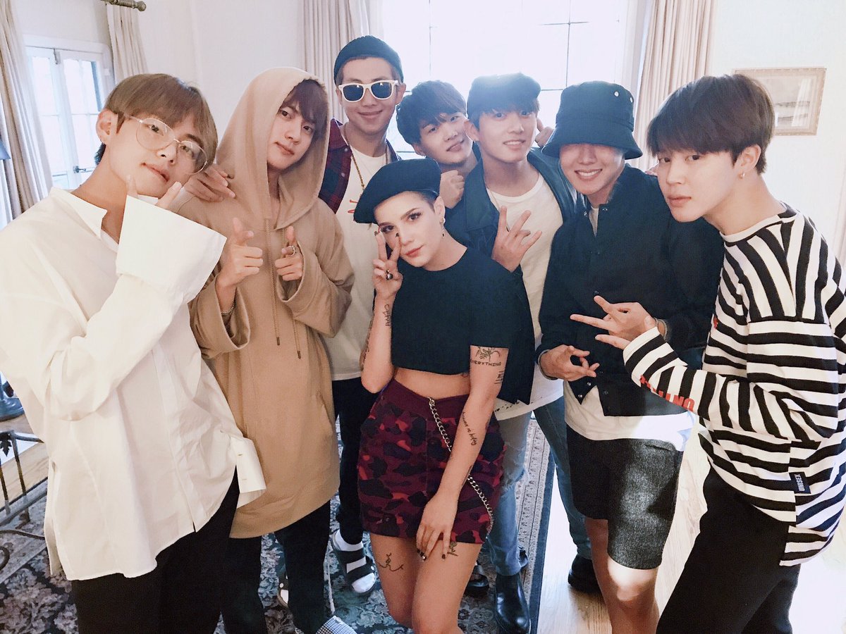 BTS Receives Gift From Singer Halsey : K-WAVE : koreaportal