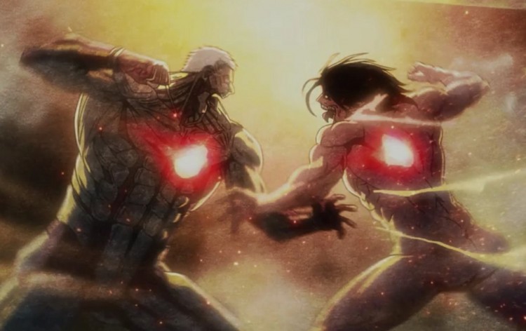 Featured image of post Attack On Titan Eren Vs Warhammer Titan Chapter : Eren vs warhammer titan martillo de guerra | attack on titan season 4 manga motion 60fps.