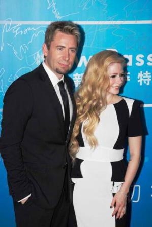 Avril Lavigne and Chad Kroeger