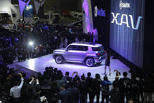 SsangYong Motors XAV at the Seoul Motor Show 2015
